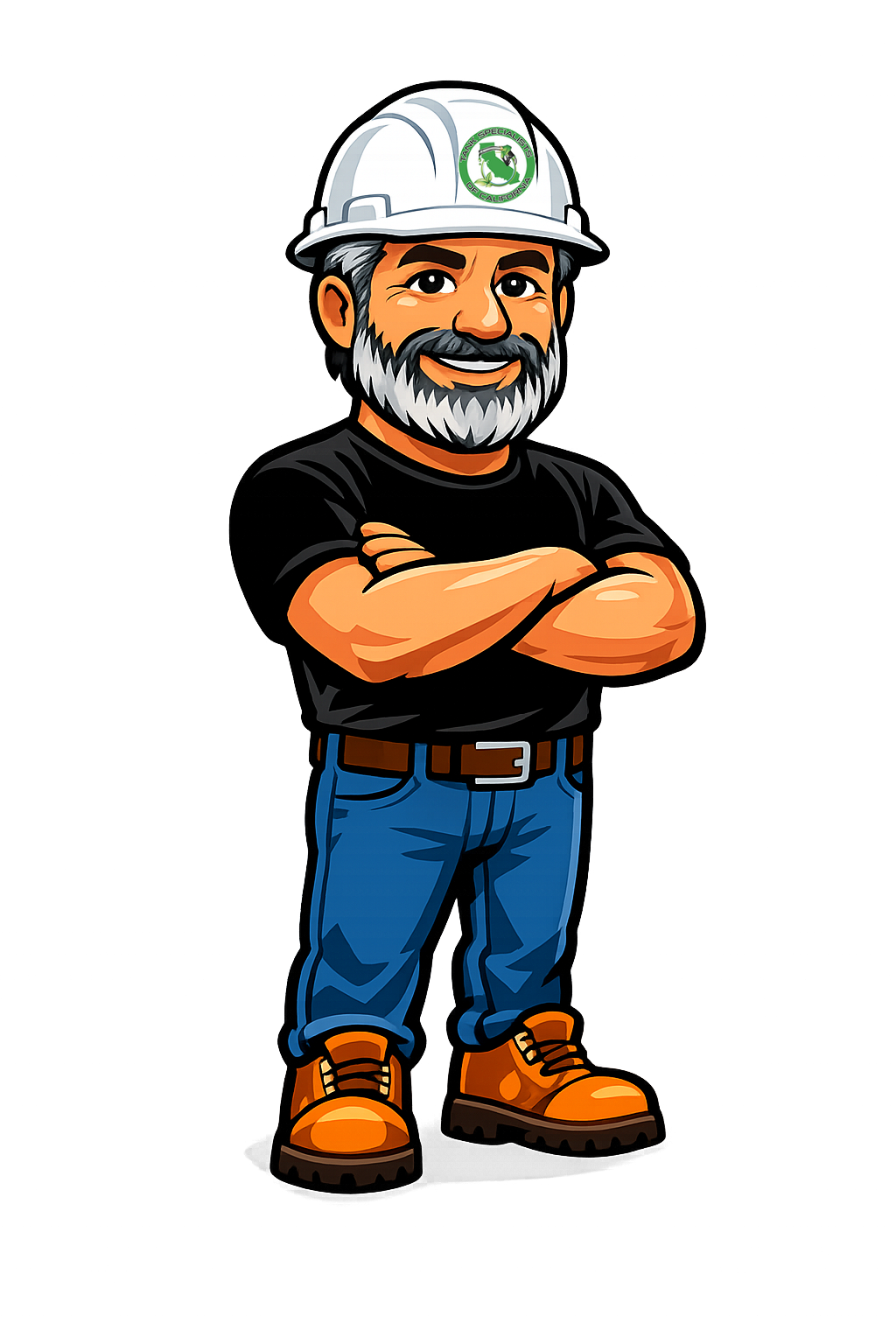 TankMan, the Tank Specialists of California foreman mascot